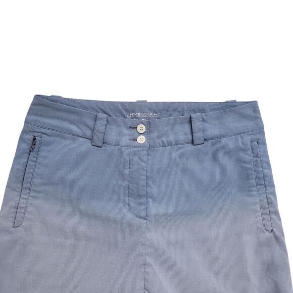 Nike Golf Dri Fit Skort Skirt Womens 6 Blue Ombre Performance Lined Shorts - Picture 2 of 8